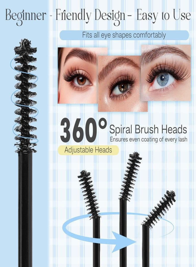 CALAILIS Lash Cluster Glue, Lash Glue for Eyelash Clusters - Waterproof Smudge-Proof Eyelash Cluster Bond, Super Strong Hold 48H Long Lasting, Suitable for Sensitive Eyes - Image 5